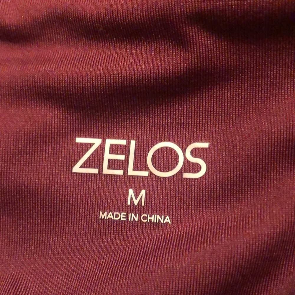 Zelos - Medium Burgundy Leggings - Picture 5 of 6